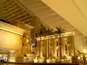 In het Luxor hotel in Las Vegas 
