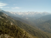 Een prachtig uitzicht bovenop Moro Rock...