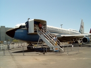De Air Force One die door president John F. Kennedy gebruikt werd