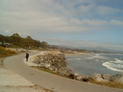 Het strand van Half Moon Bay